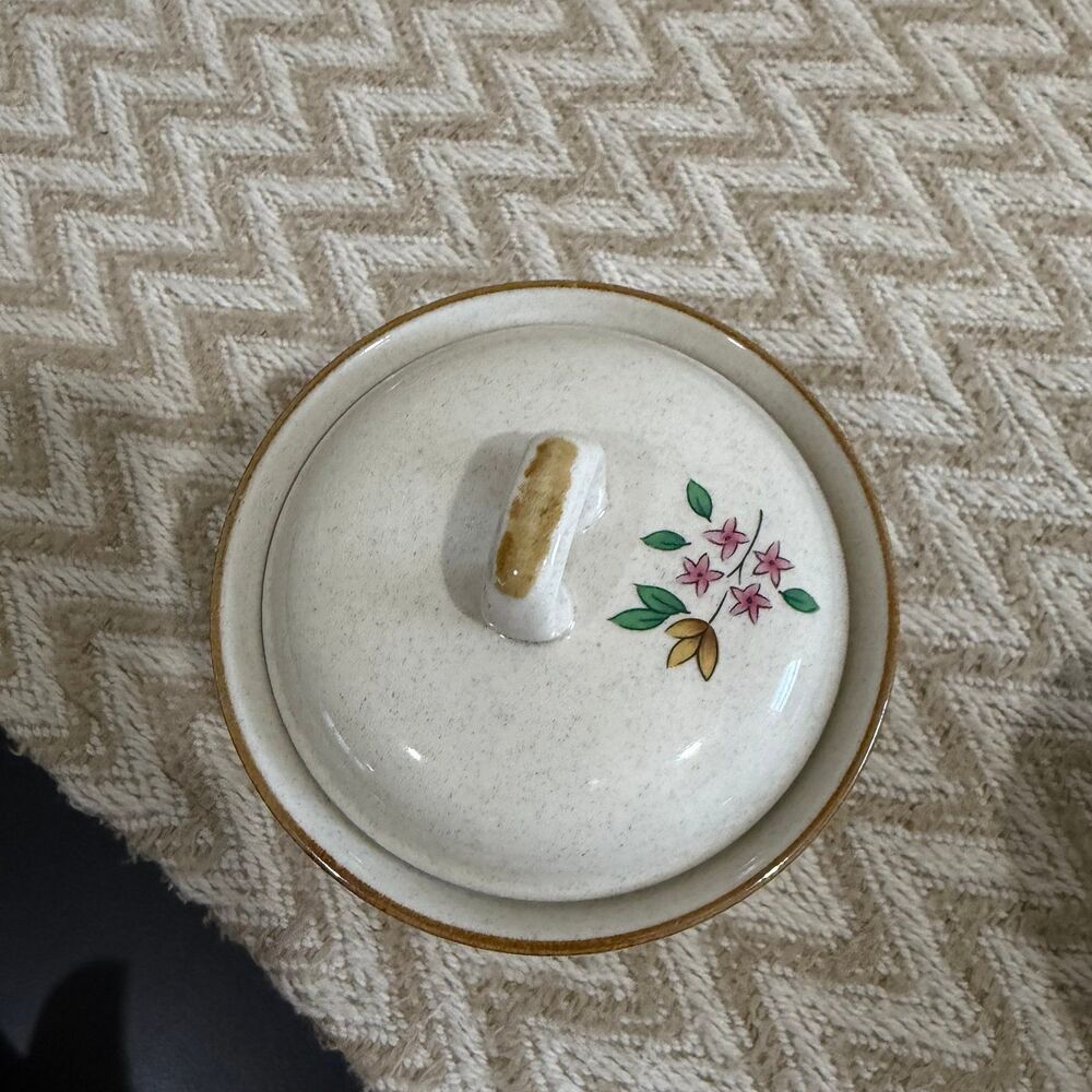 Vintage International China Stoneware HEARTLAND Creamer & Sugar Bowl - Picture 7 of 10